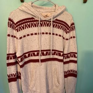 Men’s Hollister size medium sweater with hood